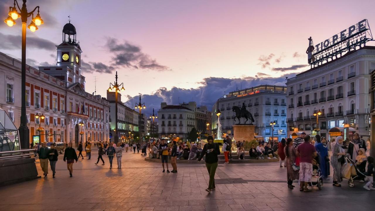 Mayor Calle, Alojate En El Centro Historico De Madrid, Junto A Plaza Mayor Y Mercado De San Miguel, Edificio Historico 3Er Piso Sin Ascensor Luaran gambar