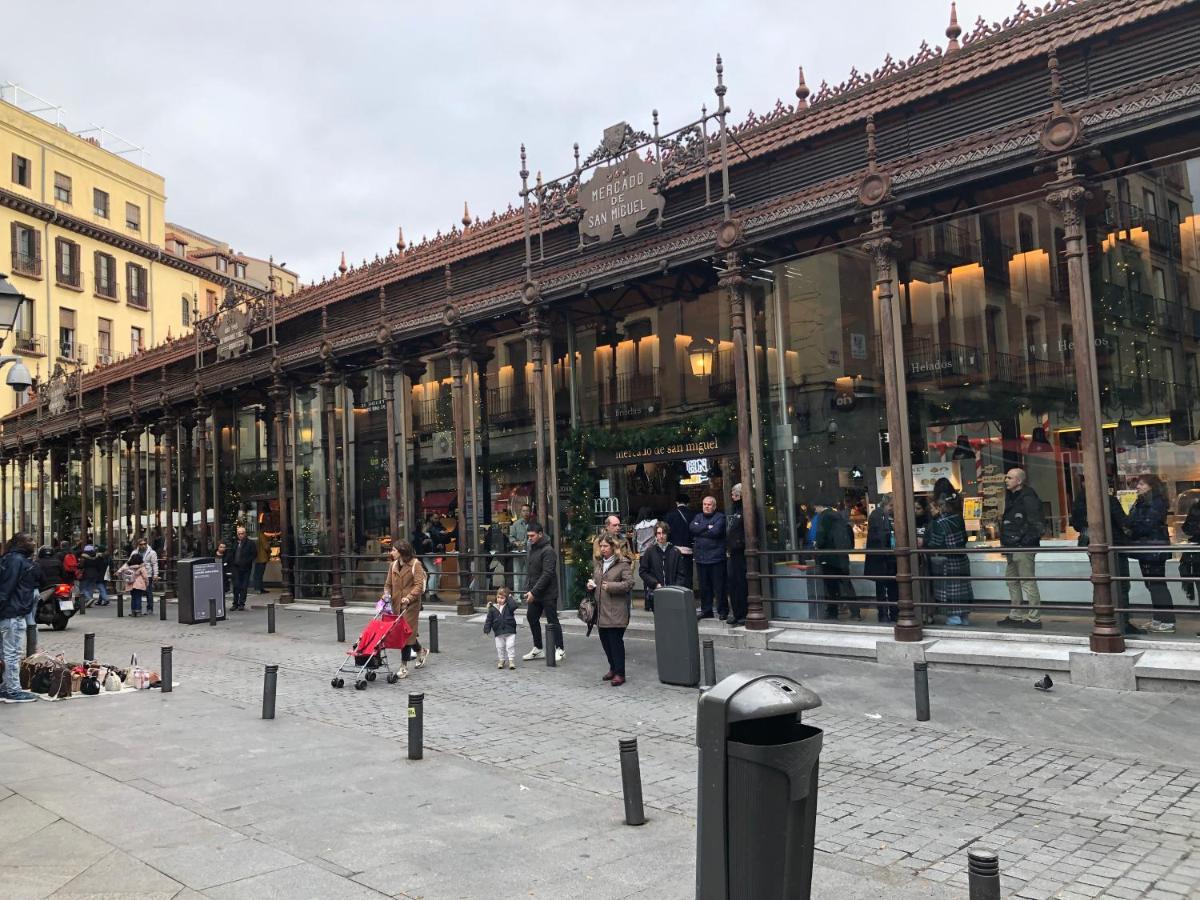 Mayor Calle, Alojate En El Centro Historico De Madrid, Junto A Plaza Mayor Y Mercado De San Miguel, Edificio Historico 3Er Piso Sin Ascensor Luaran gambar